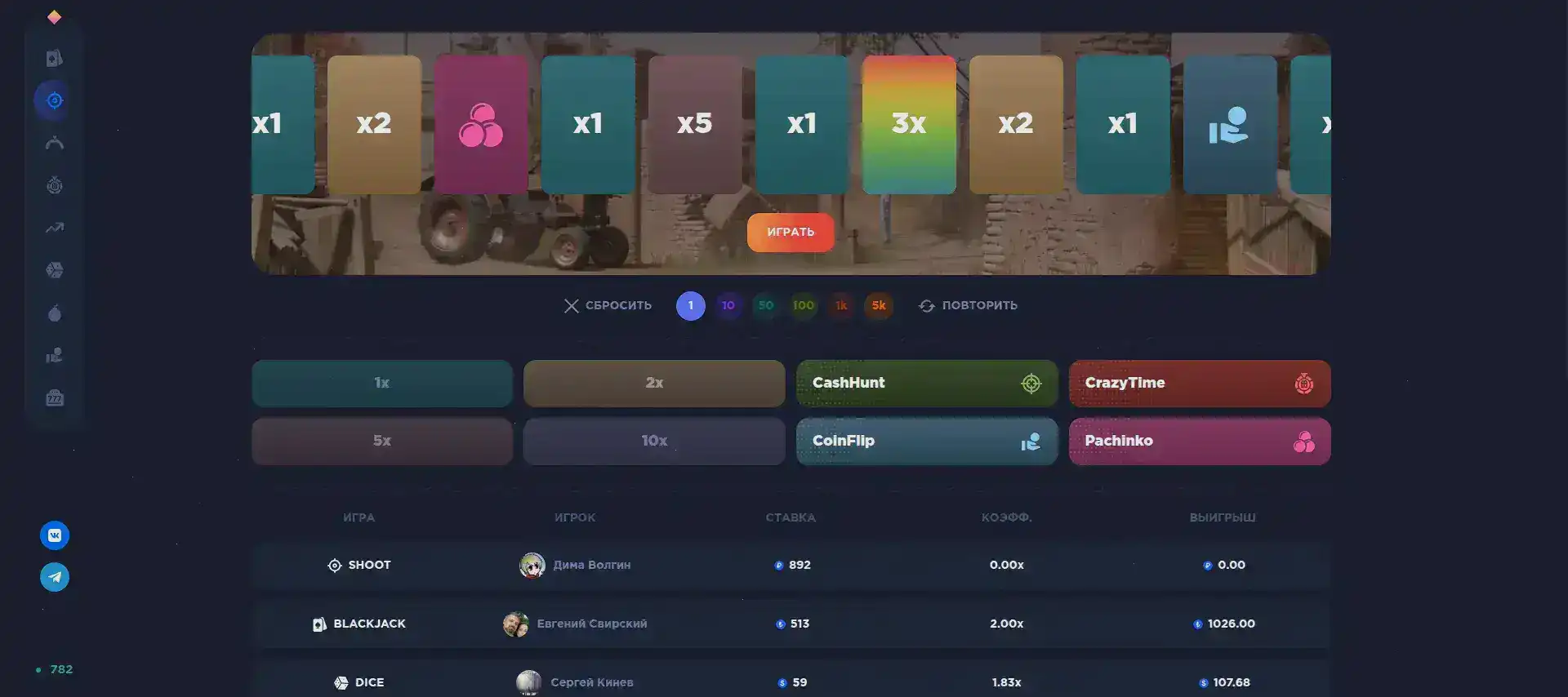Игровые автоматы Банда казино с провайдерами